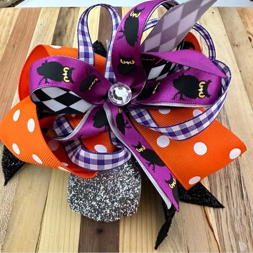 Halloween Hair bow